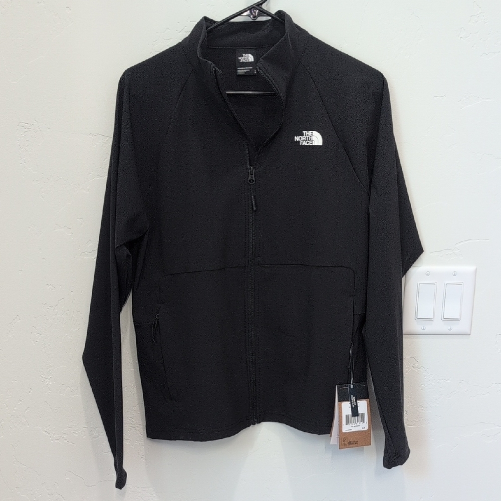 The North Face Black Zip-Up Jacket Size L NWT